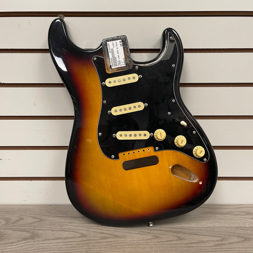 Vist Large View of Product Image Which is Used - Squier LOADED STRAT BODY NO BRIDGE/JACK Electric Guitar 