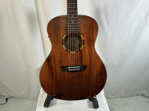 Vist Large View of Product Image Which is Used Washburn WL012SE-0 Laminate Top Acoustic Guitar Wood
