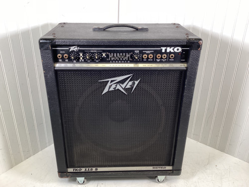Vist Large View of Product Image Which is Used Peavey PEAVEY TKO-115S BASS AMP Vintage Bass Combo Amplifier