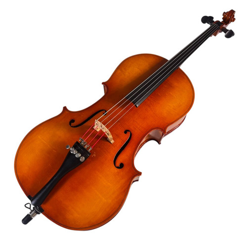 Vist Large View of Product Image Which is Used Hermann Beyer 1/2 Size Student Cello