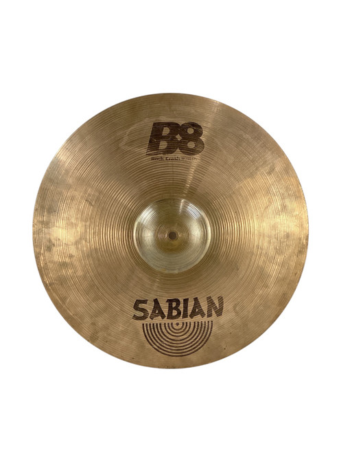 Vist Large View of Product Image Which is Used Sabian B8 Rock Crash Cymbal 18"