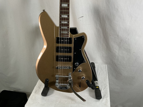 Vist Large View of Product Image Which is Used Reverend WARHAWK 390 GOLD ZACK SCOTT LOVE ZSL Electric Guitar Goldtop 6-String