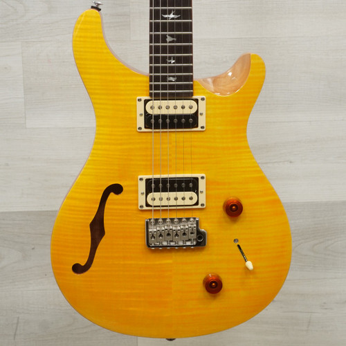 Vist Large View of Product Image Which is Used Paul Reed Smith - PRS Se Custom 22 Semi-hollow Electric Guitar Yellow