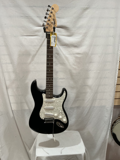 Vist Large View of Product Image Which is Used Squier STRAT S Type Electric Guitar Black 6-String