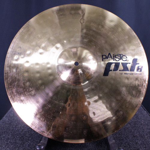 Vist Large View of Product Image Which is Used Paiste 18 PST 8 ROCK CRASH Crash Cymbal 18"