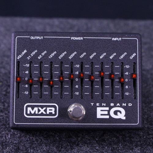 Vist Large View of Product Image Which is Used MXR 10 BAND EQ W/ PWR EQ Pedal