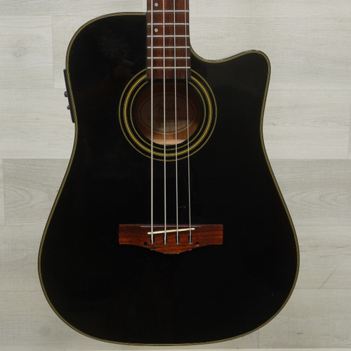 Vist Large View of Product Image Which is Used Fender BG-29 Acoustic Bass Guitar Black