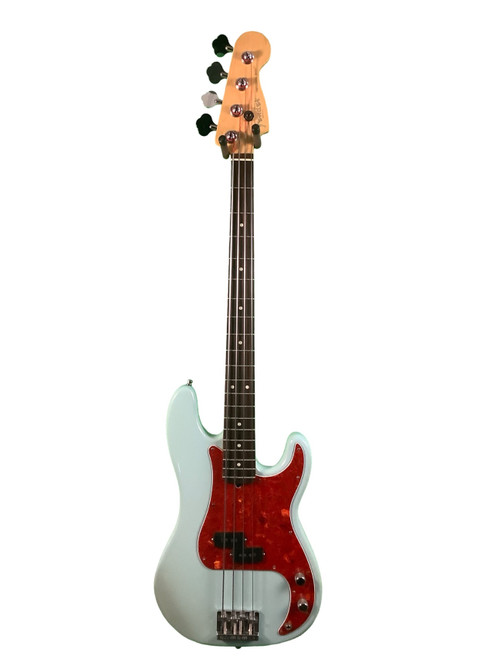 Vist Large View of Product Image Which is Used Fender PRECISION BASS Vintage P Type Bass Guitar Blue 4-String
