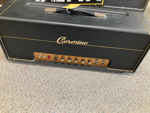 Vist Large View of Product Image Which is Used GERMINO 2007 HEADROOM 100 LEAD Tube Guitar Amplifier Head