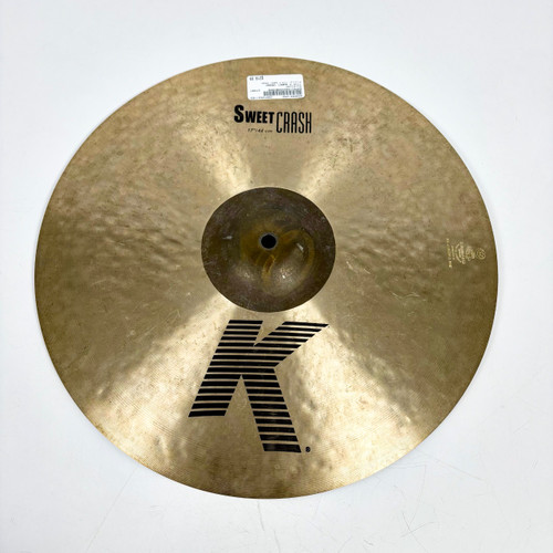 Vist Large View of Product Image Which is Used Zildjian 17IN K Sweet Crash Cymbal