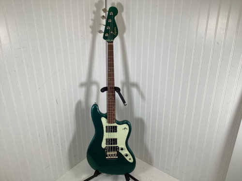 Vist Large View of Product Image Which is Used Squier PARANORMAL RASCAL BASS Bass Guitar Green 4-String