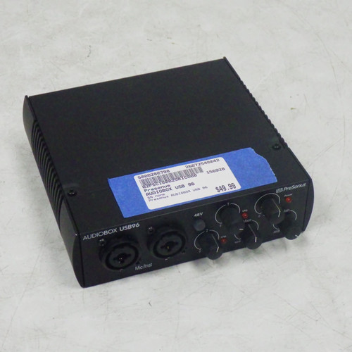 Vist Large View of Product Image Which is Used Presonus AUDIOBOX USB 96 Computer Interface 2 A/D Recording Inputs
