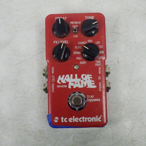 Vist Large View of Product Image Which is Used TC Electronic HALL OF FAME Guitar Effects Pedal