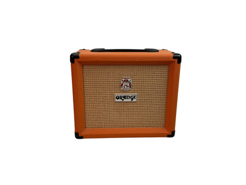 Vist Large View of Product Image Which is Used Orange CRUSH 20 1 x 8 Solid State Amplifier 1 x 8