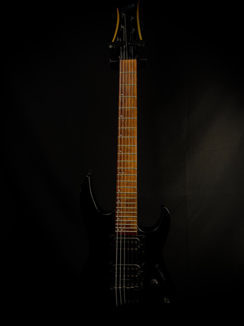 Vist Large View of Product Image Which is Used Mitchell MM100 Super S Electric Guitar Black 6-String