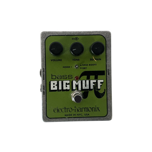 Vist Large View of Product Image Which is Used Electro Harmonix (E/H) BASS BIG MUFF PI Distortion Pedal