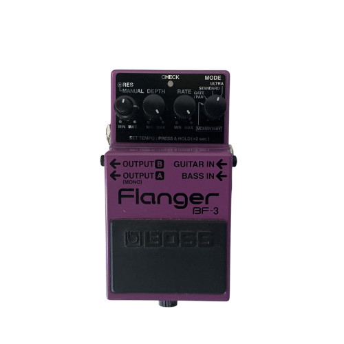 Vist Large View of Product Image Which is Used Boss BF-3 Flanger Pedal