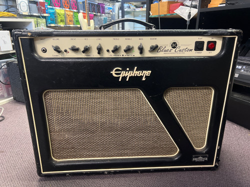 Vist Large View of Product Image Which is Used Epiphone BLUES CUSTOM 30 2 x 10 Tube Combo Amplifier 2 x 10