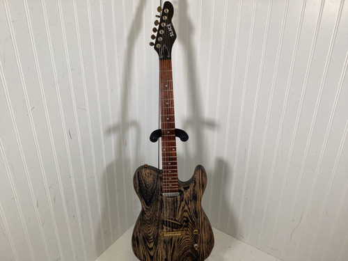 Vist Large View of Product Image Which is Used SLICK TELE STYLE GTR. T Type Electric Guitar Black 6-String