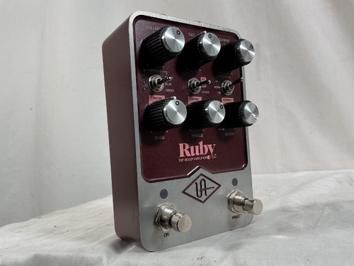 Vist Large View of Product Image Which is Used UNIVERSAL AUDIO RUBY 63 BOOST Multi-FX Pedal