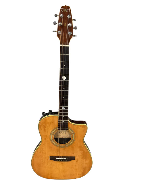 Vist Large View of Product Image Which is Used Cort AS-1 Laminate Top Acoustic Guitar Wood