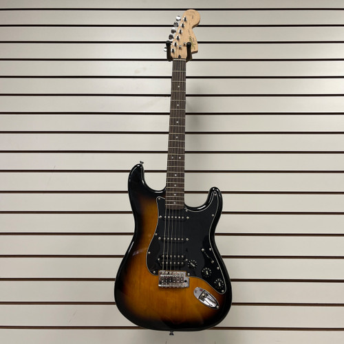 Vist Large View of Product Image Which is Used Squier AFFINITY STRAT HSS S Type Electric Guitar Sunburst 6-String