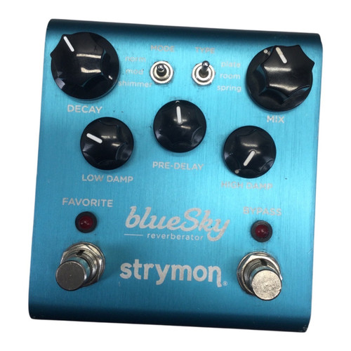 Vist Large View of Product Image Which is Used Strymon Bluesky Reverberator Reverb Pedal