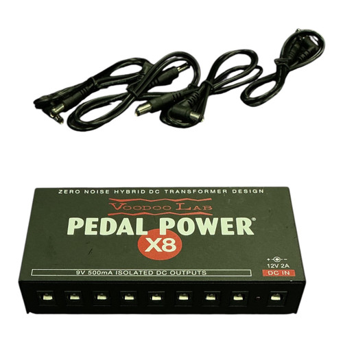 Vist Large View of Product Image Which is Used Voodoo Lab PEDAL POWER X8 Pedal Power Supply