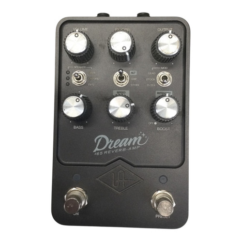 Vist Large View of Product Image Which is Used Universal Audio Dream 65 Reverb Amp Simulator + Fx Pedal