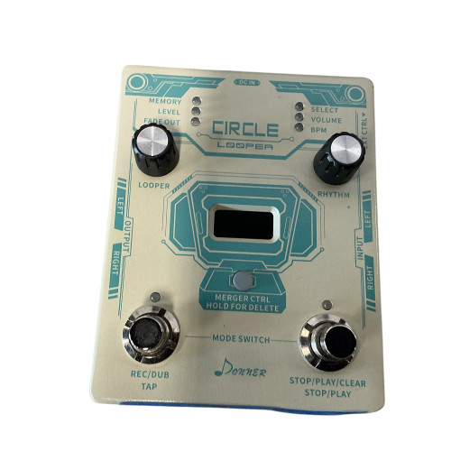 Vist Large View of Product Image Which is Used Donner CIRCLE LOOPER Looper Pedal
