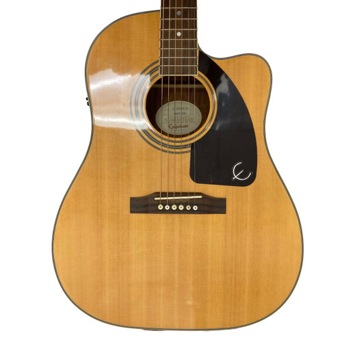 Vist Large View of Product Image Which is Used Epiphone AJ220 SCE Laminate Top Acoustic Guitar Natural