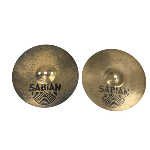 Vist Large View of Product Image Which is Used Sabian 13IN HH FUSION HI-HATS Hi Hat Cymbals 13"