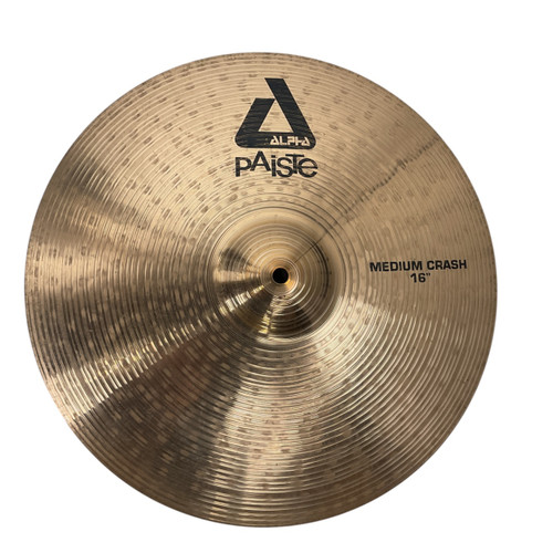 Vist Large View of Product Image Which is Used Paiste 16IN ALPHA PAISTE CRASH Crash Cymbal 16"