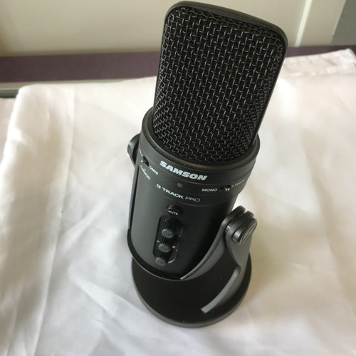 Vist Large View of Product Image Which is Used Samson G TRACK PRO Condenser Microphone