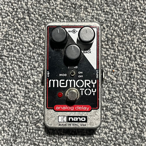 Vist Large View of Product Image Which is Used ELECTRO HARMONIX MEMORY TOY ANALOG DELAY Guitar Pedal