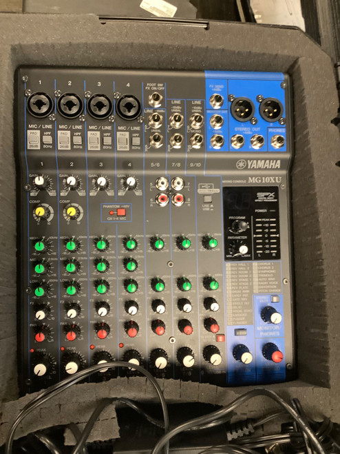 Vist Large View of Product Image Which is Used Yamaha MG10XU W/ADP Compact Mixer