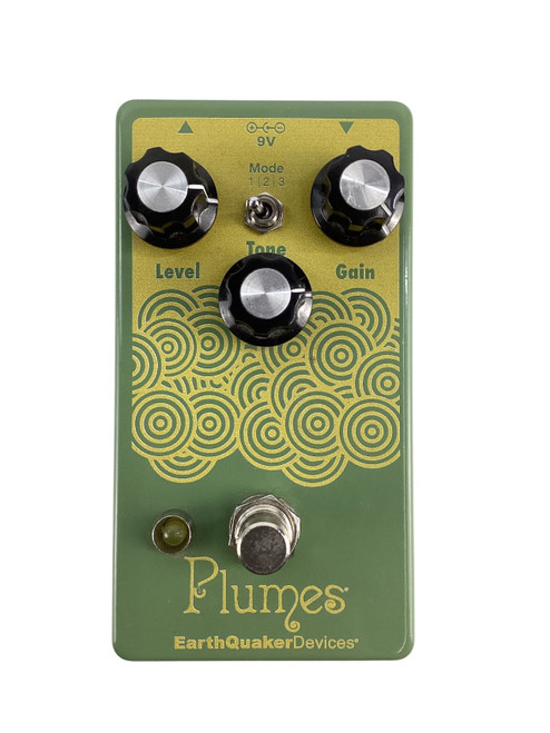 Vist Large View of Product Image Which is Used Earthquaker Devices Plumes Overdrive Pedal 