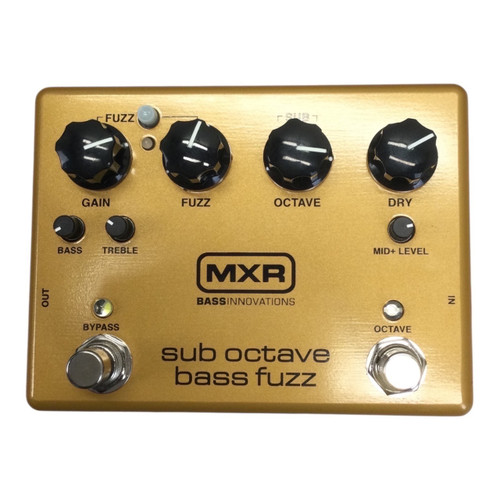 Vist Large View of Product Image Which is Used MXR Sub Octave Bass Fuzz Pedal