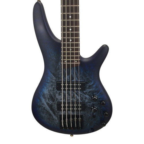 Vist Large View of Product Image Which is Used Ibanez Soundgear SR305EDX Bass Guitar Blue 5-String