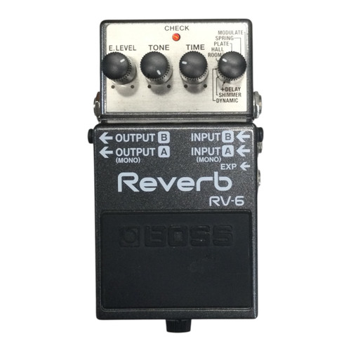 Vist Large View of Product Image Which is Used Boss RV-6 Reverb Pedal