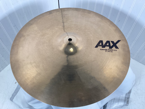 Vist Large View of Product Image Which is Used Sabian 17IN AAX CONCEPT CRASH Crash Cymbal 17"