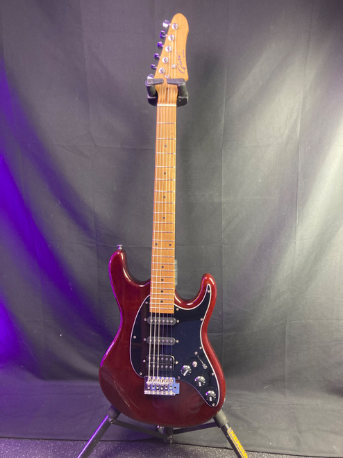 Vist Large View of Product Image Which is Used GROTE ELECTRIC GUITAR S Type Electric Guitar Brown 6-String