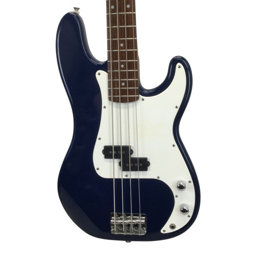 Vist Large View of Product Image Which is Used Squier Affinity P-bass P Type Bass Guitar Blue 4-String