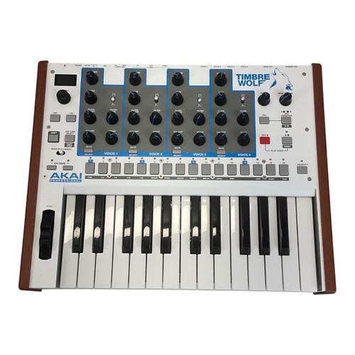 Vist Large View of Product Image Which is Used Akai Timbre Wolf 25-key Synthesizer
