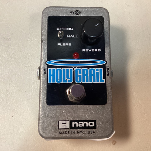 Vist Large View of Product Image Which is Used Electro Harmonix (E/H) HOLY GRAIL NANO Reverb Pedal