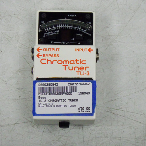 Vist Large View of Product Image Which is Used Boss TU-3 Chromatic Tuner  
