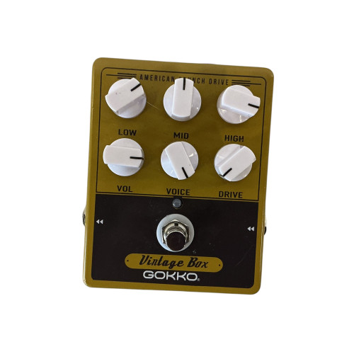 Vist Large View of Product Image Which is Used GOKKO VINTAGE BOX Distortion Pedal