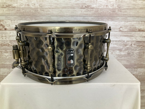 Vist Large View of Product Image Which is Used Mapex 6.5X14 BLACK PANTHER HAMMERED BRASS SNARE