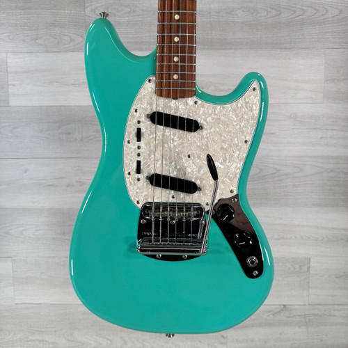 Vist Large View of Product Image Which is Used Fender Vintera '60s Mustang Electric Guitar - Seafoam Green