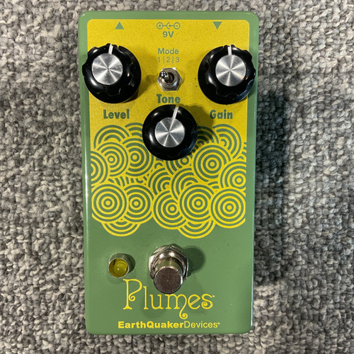 Vist Large View of Product Image Which is Used EARTHQUAKER DEVICES PLUMES Overdrive Pedal